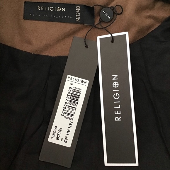 Religion Women’s Caramel Rhythm Quilted Coat - Picture 3 of 8